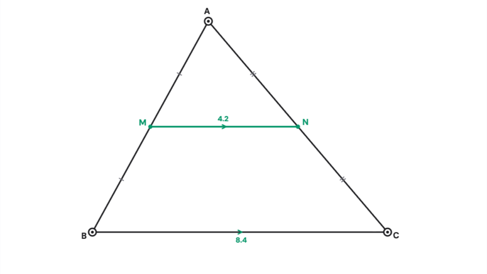 Midpoint Theorem interactive